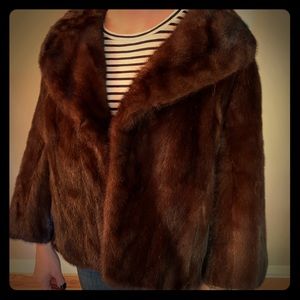 Mink coat